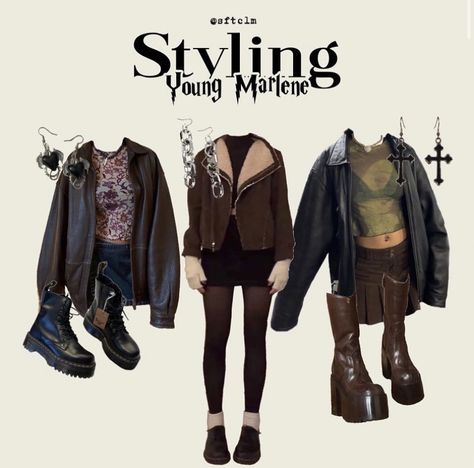 Marlene Mckinnon Inspired Outfits, Marauders Outfits Sirius, Marlene Mckinnon Style, Marauders Style Outfits, Lily Potter Outfit, Mary Macdonald Outfit, Marlene Mckinnon Kinnie, Marlene Mckinnon Aesthetic Outfits, Marauders Summer Outfits