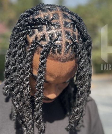 Locs Hairstyles For Black Man, Locs Style For Men, Loc Styles Men Long, Mens Retwist Locs Style, Dreadlock Hairstyles Men Dreads Styles, Locstyles For Men, Barrel Locs Dreads Men, Loc Twist Styles Men, Professional Dreadlock Hairstyles Men