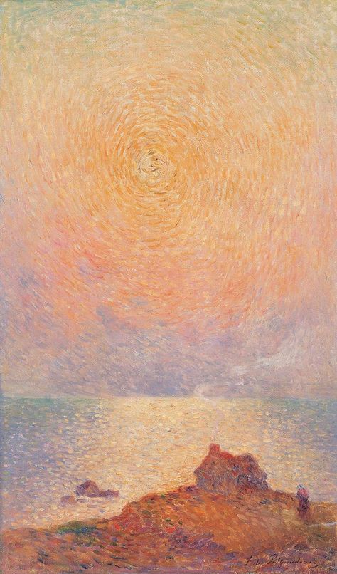 Ferdinand Du Puigaudeau, French Impressionism, Sunset Design, Custom House, Post Impressionism, French Art, Art Abstrait, Pretty Art, Impressionism