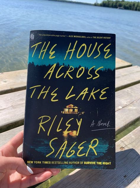 Perfect thriller for a weekend away on the lake! Found on Amazon link attached 📚 The House Across The Lake Book, The House Across The Lake, House Across The Lake, Blue Lips, Amazon Link, Life Vest, Thriller Books, Book List, Page Turner