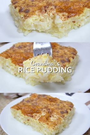 Best Rice Pudding, Best Rice Pudding Recipe, Rice Pudding Recipe Easy, Old Fashioned Rice Pudding, Baked Rice Pudding, Easy Pudding Recipes, The Best Rice, Rice Pudding Recipes, Rice Desserts