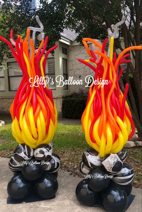 #fire #firefighter #graduate #firedepartment #goodtimes #fireman #firetruck #bomberos #rescue #firstresponder #firefighterlife #210 #family #lillysballoondesign #partyevents #balloons #surprise #sanantonio #texas #art #balloonart #blessed #positivity #hot #bekind #balloonevents #flex #celebrations #balloongift #sanantonioevents Firefighter Balloon Decor, Firefighter Balloon Garland, Fire Balloon Garland, Hot Wheels Balloon Decor, Fire Balloon Arch, Diy Fire Decorations, Firefighter Balloon Arch, Fire Truck Balloon Arch, Fire Decorations Ideas