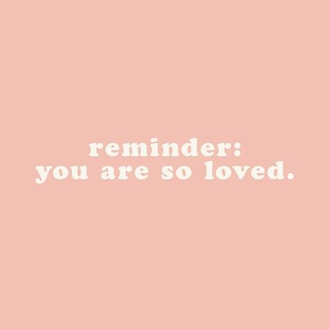 Here’s a friendly reminder that you are SO LOVED, on Valentine’s Day and everyday ❤️ ⠀ Don’t forget to use code “BEMYVALENTINE” at checkout… Quotes Widget, Sup Yoga, Better Person, Happy Words, Visual Statements, Self Love Quotes, Happy Thoughts, Pretty Words, Cute Quotes