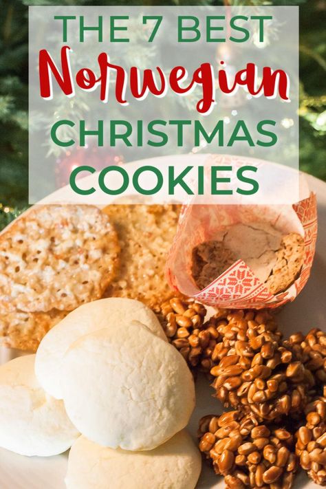 Norwegian Baking Recipes, Scandinavian Christmas Cookies Recipes, Scandinavian Baking Recipes, Scandinavian Cookies Recipes, Scandinavian Christmas Cookies, Scandinavian Cookies Christmas, Norwegian Baking, Nordic Christmas Baking, Scandinavian Baked Goods