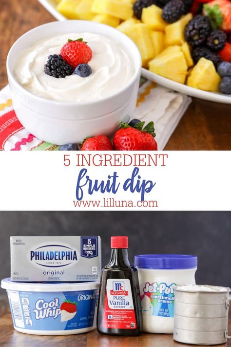 Dip For Fruit Salad, Sweet Fruit Dip Cream Cheese, Fruit Dip Recipes Easy, Vanilla Cream Cheese Fruit Dip, Whipped Cream Dip For Fruit, White Fruit Dip, Fruit Platter With Yogurt Dip, Fruit Marshmallow Dip, Whip Cream Fruit Dip