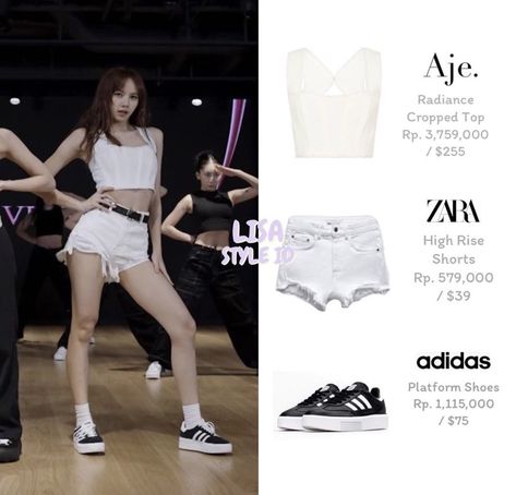 Practice Outfit Ideas, Blackpink Lisa Pink Venom, Blackpink Dance Practice Outfits, Dance Practice Outfits Kpop, Pink Venom Dance Practice, Pink Venom Dance, Lisa Pink Venom, Kpop Dance Practice Outfits, Lisa Style