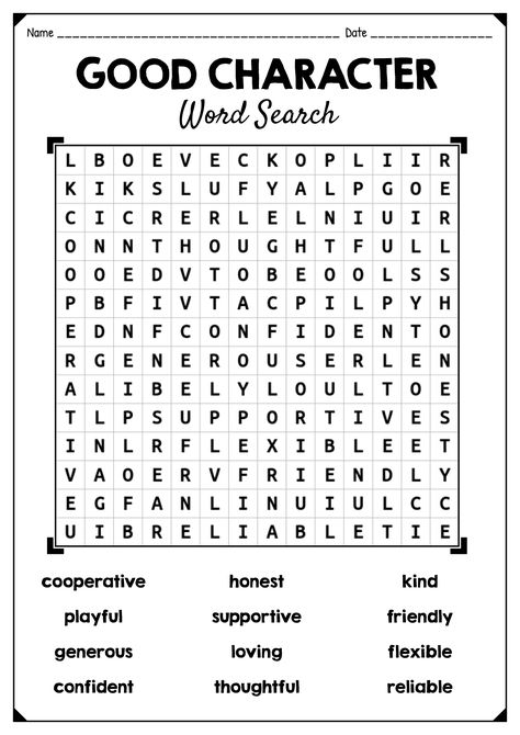 Elementary Word Search, Word Search Grade 2, Find The Words Worksheet, Words Search Worksheet, Cute Word Search, Friendship Word Search, Free Word Search Printables, Feelings Word Search, Emotions Word Search