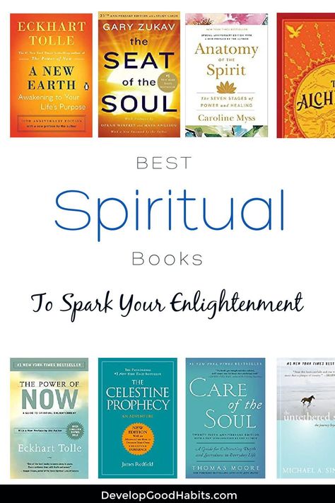 Spirituality Books To Read, Spirituality Books For Beginners, Spiritual Psychology Books, Books For Spiritual Awakening, Healing Books Spiritual, Books For Spiritual Growth, Spiritual Books To Read, Books On Spirituality, Spiritual Awakening Books