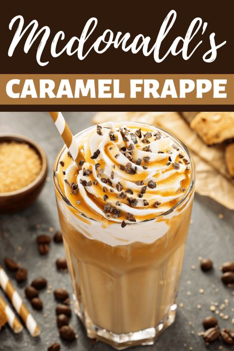 Copycat Mcdonald’s Caramel Frappe, Carmel Frappachino Recipe Mcdonalds, Mcdonald's Carmel Frappe Recipe, Mcdonald’s Frappe Recipe, How To Make Mcdonalds Frappe, Mcdonalds Caramel Frappe Recipe Copycat, Mcdonald’s Caramel Frappe Recipe, Mcdonald’s Caramel Frappe, Carmel Frappe Mcdonald’s