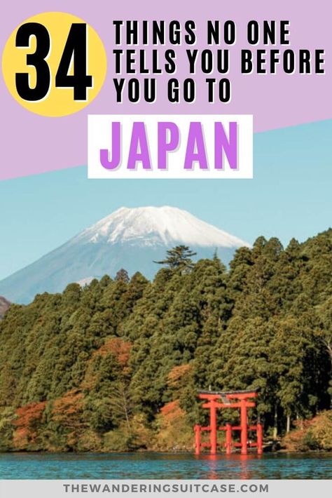 34 things to know before going to Japan – The Wandering Suitcase Things You Need To Travel To Japan, Visiting Japan Tips, Best Time To Visit Japan, What To See In Japan, Traveling To Japan Tips, Travelling To Japan, Asia Travel Tips, Traveling In Japan, Traveling Japan