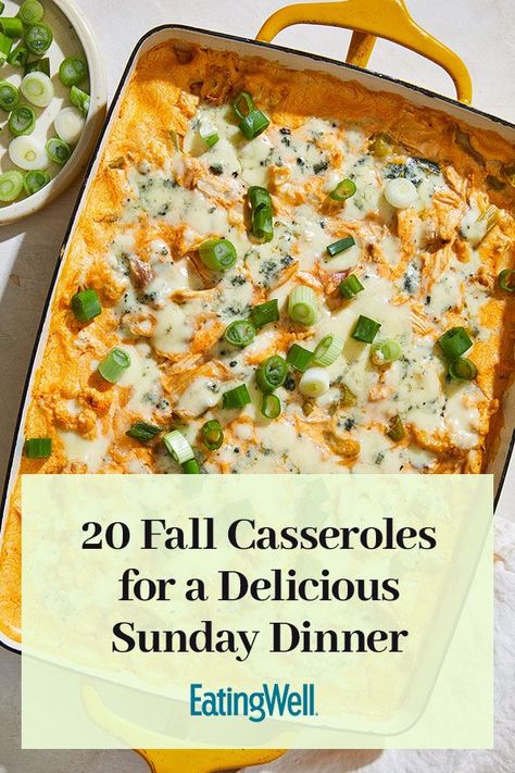 Healthy Meals For Large Groups, Healthy Easy Fall Recipes, Fall Meal For A Crowd, Easy Healthy Comfort Food, Working Mom Dinners, Fancy Casserole Recipes, Healthy Fall Casserole Recipes, Healthy Fall Recipes Dinner Chicken, Casseroles For Company