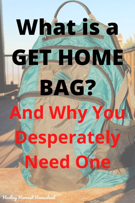 Emergency Go Bag, Get Home Bag, Emergency Prepardness, Emergency Survival Kit, Emergency Preparedness Kit, Survival Bag, Emergency Bag, Family Emergency, Emergency Preparation