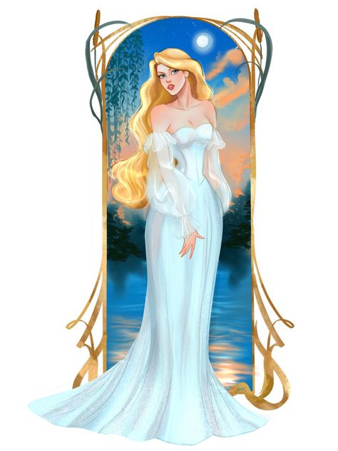 The Swan Princess Fan Art, Swan Princess Wallpaper, Swan Princess Fan Art, Swan Lake Art, The Swan Princess, Non Disney Princesses, The Fairest Of Them All, Disney Fanart, Swan Princess