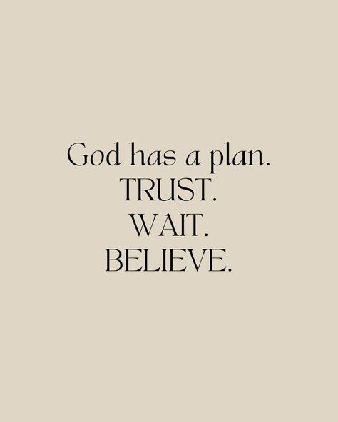 Life Prayers, Trust Gods Timing, Heart Things, Trust God Quotes, Gods Plan Quotes, Bible Studying, God Has A Plan, Trust Gods Plan, Praise Jesus