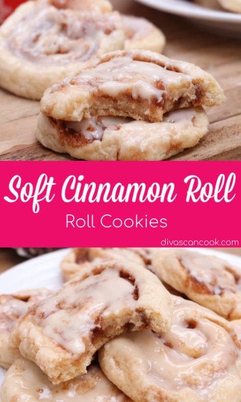 Fluffy Desserts, Fluffiest Cinnamon Rolls, Desserts Homemade, Wallpaper Food, Cookies Homemade, Coconut Dessert, Cinnamon Roll Cookies, Oreo Cupcakes, Soft Sugar Cookies