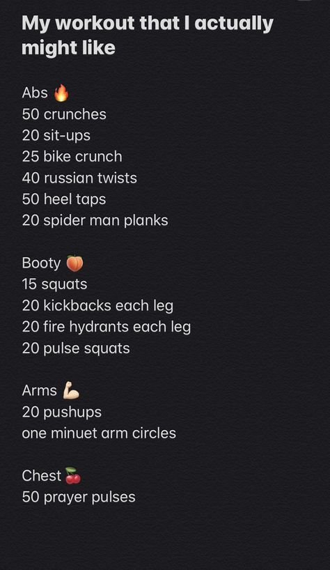 easy workout to see results in less than two weeks Workouts For 13, Workouts Notes, Abs In Two Weeks, Two Week Workout, Workout Notes, Quick Easy Workouts, Workout Wallpaper, Notes App, Workouts For Teens