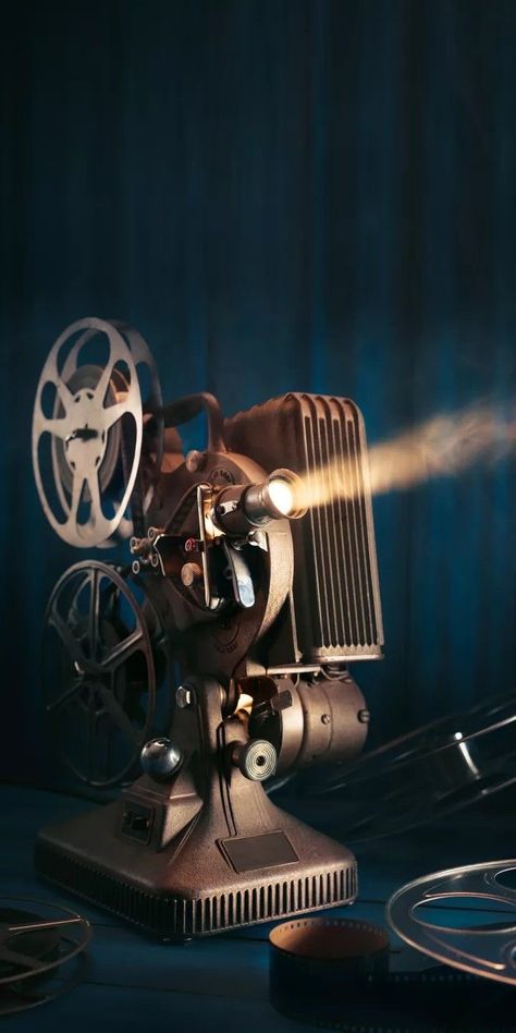 Movie Theater Aesthetic, Arthouse Cinema, Childhood Images, Cinema Projector, Filmmaking Inspiration, Film Projector, Camera Wallpaper, Film Background, Film Reels