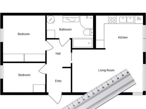 Floor Plan Software | RoomSketcher Floor Plan App, Draw Floor, Basic Floor Plan, House Layout Design, Drawing House Plans, Floor Planning, Free Floor Plans, Simple Floor Plans, Floor Plan Creator