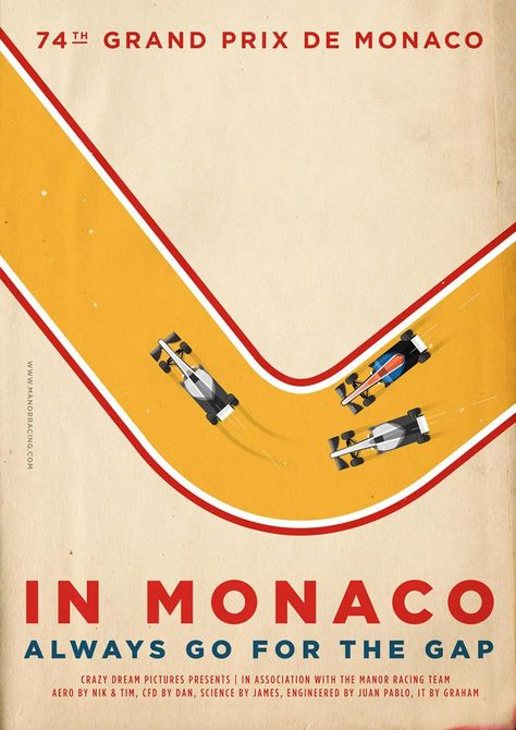 Race Poster, Vintage Racing Poster, Grand Prix Posters, Seasons Posters, F1 Poster, Racing Posters, Monaco Grand Prix, Car Posters, Motor Racing