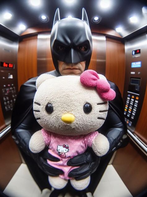 Batman Costume, Pin Search, Hello Kitty, Batman, Kitty, Art