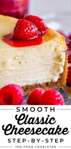 The Food Charlatan, Cheesecake Recipes Classic, Birthday Cake Decorating Ideas, New York Style Cheesecake, Food Charlatan, Classic Cheesecake, Best Cheesecake, Easy Cheesecake Recipes, Cake Decorating Ideas