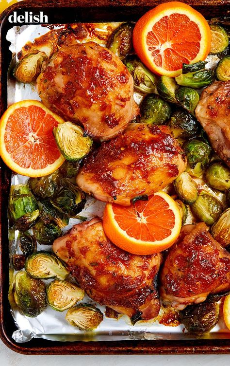 This Citrus Glazed Chicken Is An Easy One-Pan DinnerDelish Pan Chicken Recipes, One Pan Dinner, January 2025, Pan Dinners, Glazed Chicken, Citrus Chicken, Pan Meals, Pan Chicken, Fall Food