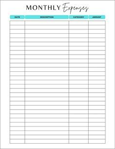 Blank Budget Sheet, Money Ledger Free Printable, Financial Worksheets Free Printable, Budgeting Worksheets Free Printables, Budget Pages Free Printables, Blank Budget Printable Free, Blank Budget Template, Expense Sheet Printable Free, Monthly Budget Worksheet Printable Free