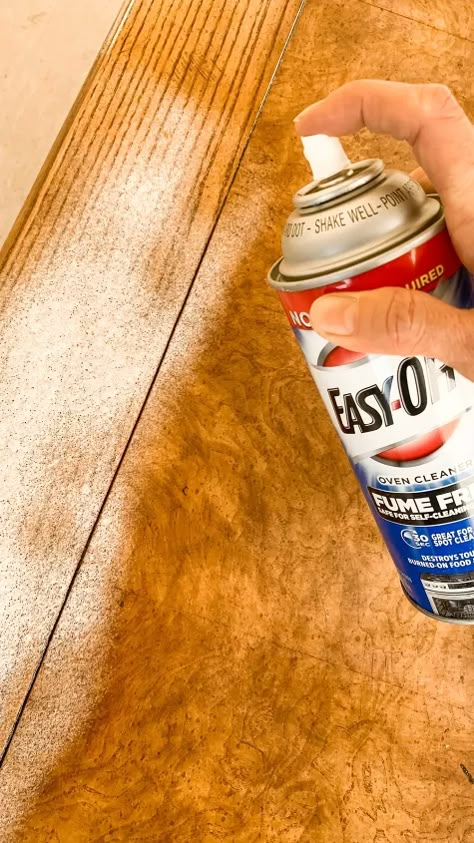 Stripping Stained Wood, Stripping Wood Furniture, Easy Off Oven Cleaner, Furniture Stripping, Stripping Furniture, Vintage Porch, Stripping Paint, Oven Cleaner, Home Refresh