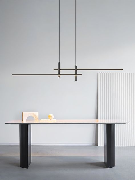 This simple and minimalist pendant light from the LINK collection is the perfect addition to any space. Its refined lines frame the light, providing a sleek and modern touch. With the ability to be positioned horizontally, it offers a versatile and elegant lighting solution. 
 If you have any questions about our products, please contact us and we will get back to you within 24 hours. 
 Product Size 
 Size: L 90cm x H 150cm / L 35.4 x H 59  (Power~26W) 
 Size: L 120cm x H 150cm / L 47.2 x H 59  (Power~31W) 
 
 Details 
 Material: Metal, Silica gel . 
 Light source: Integrated LED. 
 Kelvin range: Warm Light (3000K), Neutral Light (4000K), Cool Light (6000K). 
 Voltage: AC 110-240V 
 Mountin Ceiling 
 Moisture resistance: IP 20 Damp-rated, It is generally suitable for indoor use where it can Line Lighting, Minimalist Pendant Light, Nordic Rug, Recessed Wall Lights, Minimalist Pendant, Arc Lamp, Island Pendant Lights, General Lighting, Arm Floor Lamp