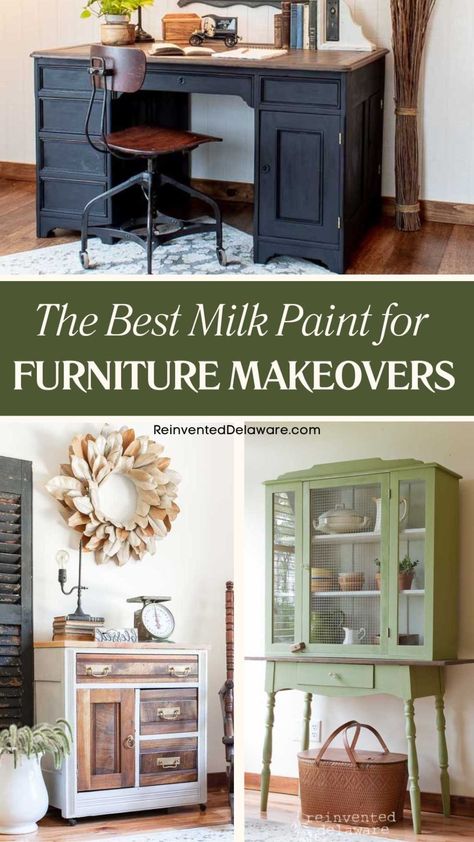 In this article, I will share my knowledge and experience with milk paint to help you choose the best option for your furniture projects. We will start with an understanding of what milk paint is and how it differs from other types of paint. Then, we will discuss the preparation and application process for milk paint, including tips for achieving the best results. Finally, we will explore advanced techniques for using milk paint and how to maintain and care for your milk-painted furniture. Milk Paint Furniture Before And After Dining Room, General Finishes Milk Paint Furniture, General Finishes Milk Paint Cabinets, General Finishes Linen Milk Paint Furniture, Milk Paint Cabinets, Old Furniture Makeovers, General Finishes Coastal Blue Milk Paint, Paint For Furniture, Types Of Paint