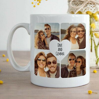 Personalized Coffee Mug / Custom Photo Text Logo Name Printed / Gift Cup... Picture Cups, Photo Cup, Sublimacion Ideas, Photo On Mug, Picture Mugs, Logo Name, Photo Mug, Customised Mugs, Couple Mugs