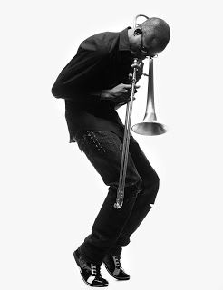 "Trombone Shorty", virtuoso trombone and trumpet player and composer from New Orlean's. His band is Trombone Shorty & Orleans Avenue tromboneshorty.com #reverbnation Strand Shoot, Raphael Saadiq, Arte Jazz, Musician Portraits, Trumpet Player, Musician Photography, Trumpet Players, Jazz Art, Jazz Artists