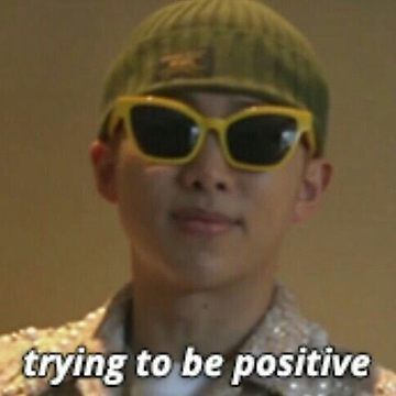 RM Trying To Be Positive Meme by Saadiya Respond Pics, Reactions Pics, Reaction Photos, Response Memes, Yoo Ah In, Bts Meme Faces, Big Mood, Reaction Memes, Bts Memes Hilarious