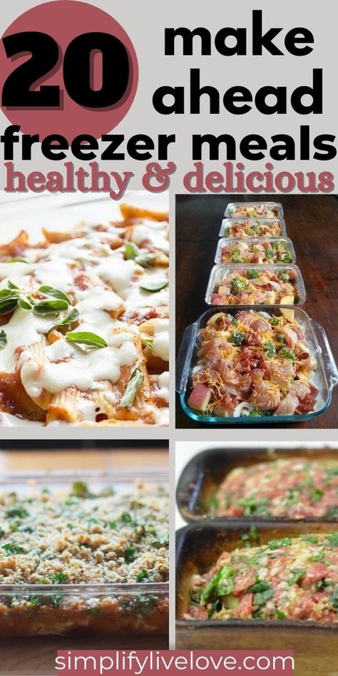 Freezing Meals Recipes, Health Freezer Meals Make Ahead, Meal Prep For The Week Freezer Dinners, Best Meals To Prep And Freeze, Chicken Freezer Meals Make Ahead Healthy, Healthy Meal Prep To Freeze, 15 Freezer Meals, Healthy Frozen Dinners Make Ahead, Fresh Freezer Meals