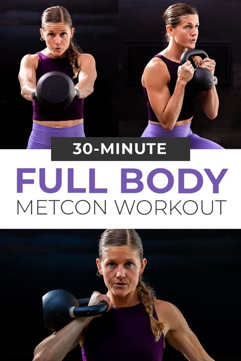 Effective Full Body Workout, Metabolic Conditioning Workout, Kettlebell Ab Workout, Metabolic Workouts, Core Engagement, Best Kettlebell Exercises, Metabolic Conditioning, Full Body Workout At Home, Conditioning Workouts