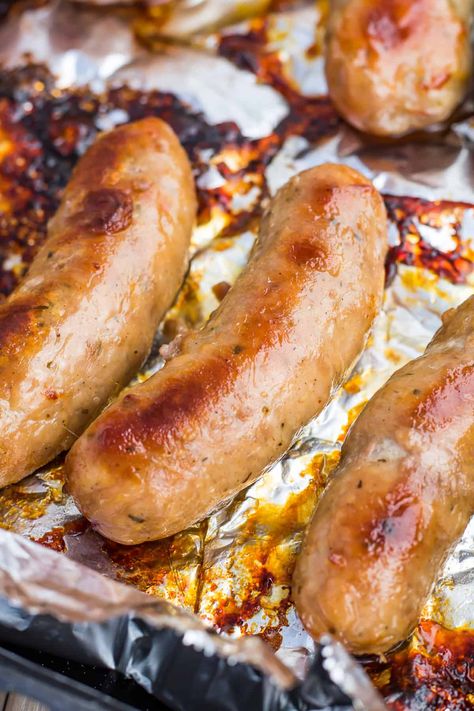 How to Cook Sausage Links in the Oven Oven Dinner Ideas, Bake Sausage In Oven, Easy Oven Dinners, Baked Italian Sausage, Breakfast Sausage Links, Cook Breakfast, Perfect Healthy Breakfast, Sausage Bake, Hot Sausage