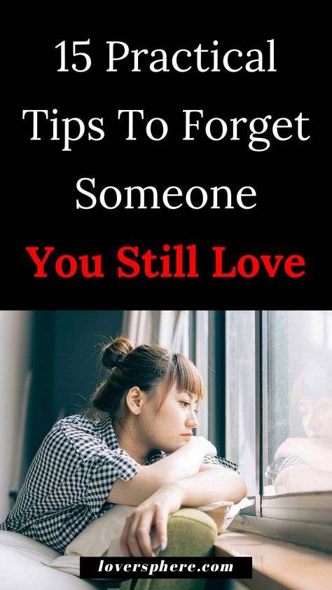 Are you healing from heartbreak? This is how to forget someone you loved. In this blog post, you will learn the important steps to forget someone you love, how to get over an ex, plus easy ways to move on after a breakup. Here are 15 practical tips to forget someone you love deeply. Relationship advice on how to get over someone you love Moving On After Heartbreak, How Do You Get Over A Breakup, How To Get Over A Heartbreak, Breakup Tips Moving On, Ways To Get Over A Breakup, How To Move On From A Breakup, Heal From Heartbreak Moving On, Breakups Are Never Easy, How To Get Over Heartbreak