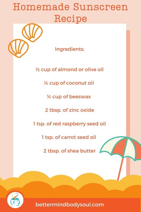When it comes to your skin, you shouldn’t mess around. Wear sunscreen every day, especially if you’re outside and exposed to the sun’s harmful UV rays. Now, a lot of the store-bought brands have nasty ingredients in them and are not ideal for your sensitive facial skin. That’s why using a natural sunblock is a great idea. They’re not always easy to find, so this list of DIY natural sunscreen recipes is a great place to start! #DIY #allnatural Skin Protection From Sun, Diy Sunblock Recipe, Homemade Sunscreen Natural Recipe, Diy Tinted Sunscreen, How To Make Sunscreen At Home, Homemade Sunscreen Natural, Diy Sunscreen Lotion, Diy Natural Sunscreen, Pool Protection