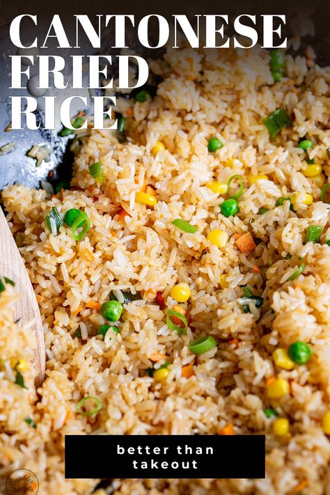 Thai Style Fried Rice, Traditional Chinese Fried Rice, Mongolian Fried Rice, Vegetable Fried Rice Recipe Chinese Food, Cambodian Fried Rice, Traditional Cantonese Recipes, Pf Chang Fried Rice Recipe, Traditional Fried Rice, Mixed Fried Rice Recipe