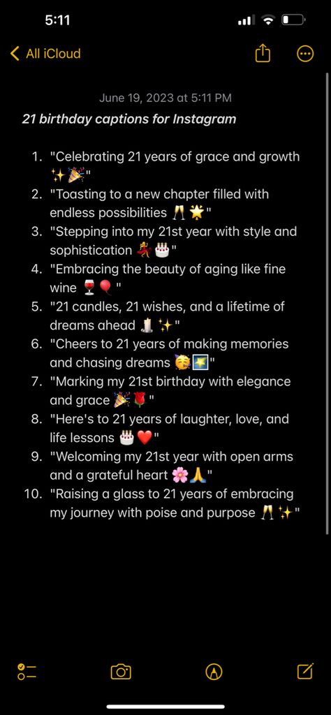 #21stbirthday #captions #instagram #birthday #aesthetic #quoteoftheday #quotes #vibes #content #ig #stories #birthdaygirl Birthday Captions 21 Years, 21th Birthday Captions, Turning 21 Captions Instagram, Quotes For 26th Birthday, Birthday Captions Instagram Story, 20th Birthday Quotes Instagram, Birthday Vibes Captions, 21 Captions Instagram Birthday, It's My Birthday Caption