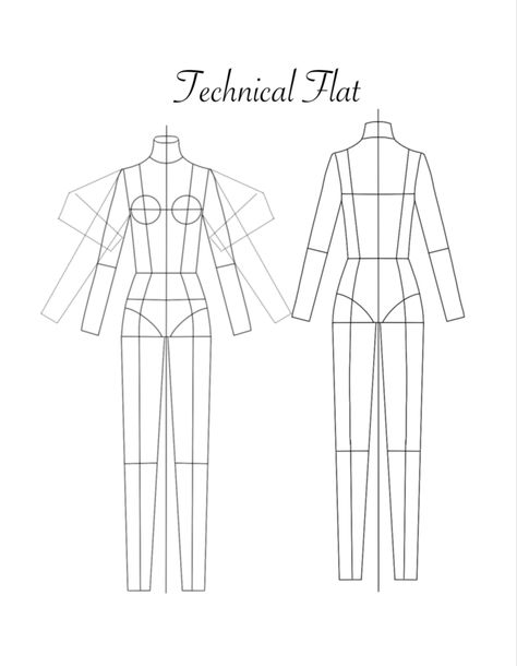 Mannequin Drawing, Fashion Figure Templates, Body Template, Flat Drawings, Fashion Vector, Body Sketches, Fashion Templates, Diy Fashion Clothing, Drawing Templates