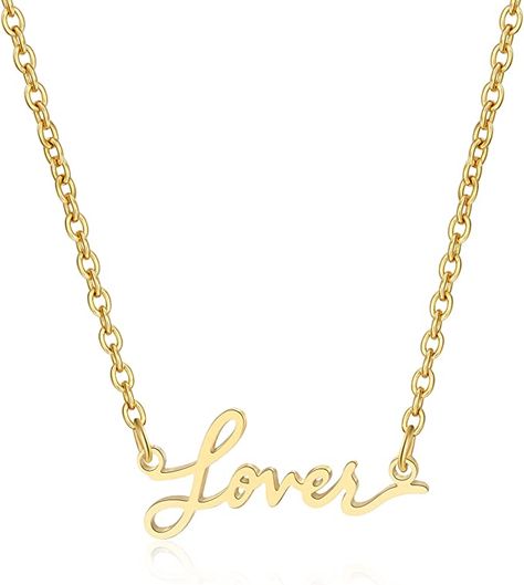 Amazon.com: All too well 1989 Reputation Singer Signature Necklace Music Lover Gifts Inspired Fan Gifts (lover gold): Clothing, Shoes & Jewelry So Cute Images, Music Lover Gifts, Necklace Music, Gold Clothing, Lover Necklace, Taylor Swift Lover, Boys Necklace, Taylor Swift Birthday, Signature Necklace