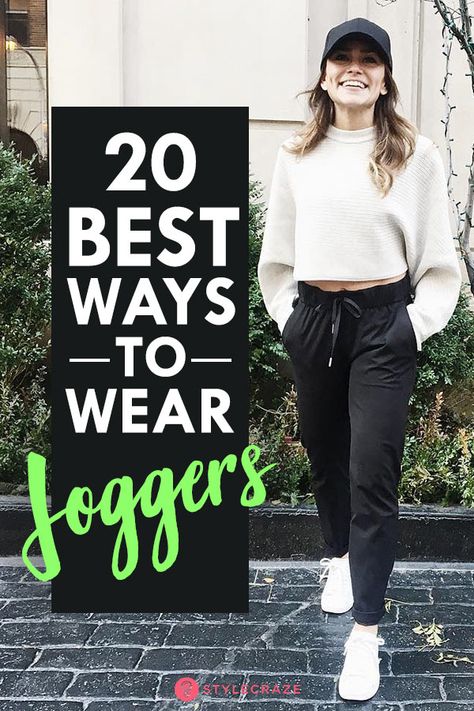 High Rise Joggers Outfit, Shoes To Wear With Joggers Casual, T Shirt And Joggers Outfit Women, Shirt And Joggers Outfit Women, Joggers With Cardigan Outfit, Jogger Outfits Dressy, Joggers Athleisure Outfit, Ways To Style Joggers Women, How To Style A Jogger Pants