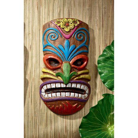 Resin Plaque, Tiki Signs, Tiki Faces, Tiki Statues, Tiki Decor, Tiki Totem, Tiki Art, Tiki Mask, Hawaiian Tattoo