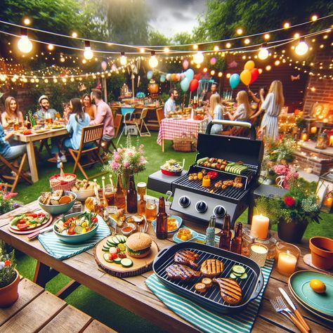 Fire up the grill! 🍔🔥 Enjoy a backyard barbecue with friends, great food, and festive vibes. What's your favorite BBQ dish?

#BackyardBBQ #SummerParty #GrillMaster #OutdoorFun #FestiveVibes #FoodAndFriends #PartySetup #HomeGathering #PicnicStyle #OutdoorLiving #AIImages #ArtificialIntelligence #photography #love #art #fashion #music #instagood #photooftheday #reels Backyard Cookout Aesthetic, Barbecue With Friends Aesthetic, Family Barbeque Aesthetic, Backyard Bbq Aesthetic, Family Bbq Aesthetic, Barbecue Drawing, Bbq Party Aesthetic, Aussie Barbecue, American Bbq Party