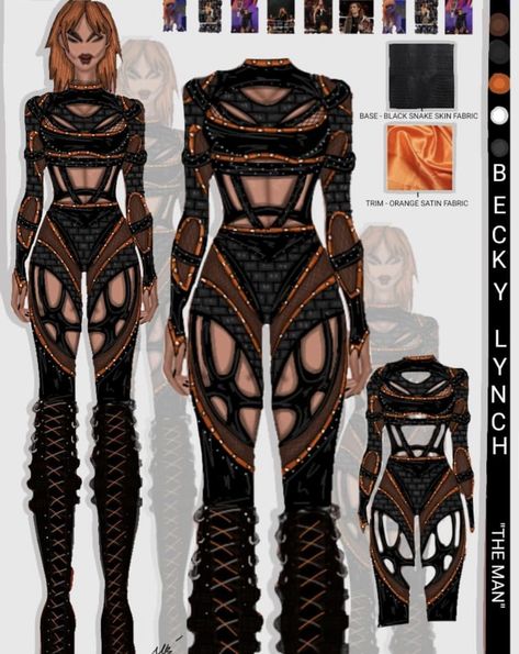 Wrestling Outfits, Wwe Outfits, Easy Diy Clothes, Dress Design Drawing, Preformance Outfits, Futuristic Fashion, Performance Wear, Rave Wear, Glam Dresses