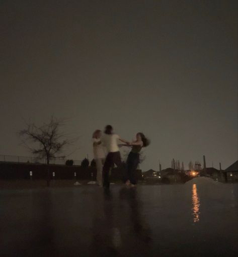 Rain Aesthetic With Friends, Person In The Rain Aesthetic, Dancing In The Rain With Friends, Dancing On My Own Aesthetic, Best Friends Dancing In The Rain, Dancing In The Rain Friends, Jumping In Puddles Aesthetic, Happy Rain Aesthetic, Pictures To Take In The Rain