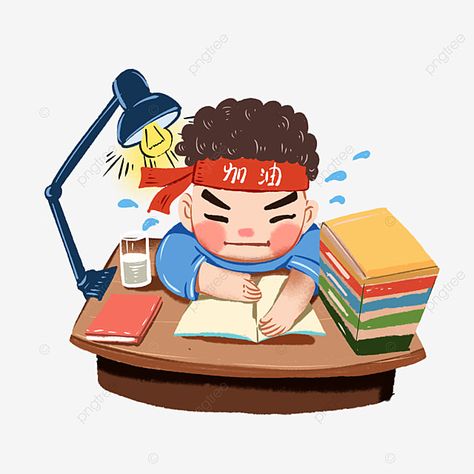 Hard Drawings, Cartoon Expression, Night Background, Study Design, Cartoons Png, Night Scenery, Poster Drawing, Cute Cartoon Drawings, Study Hard