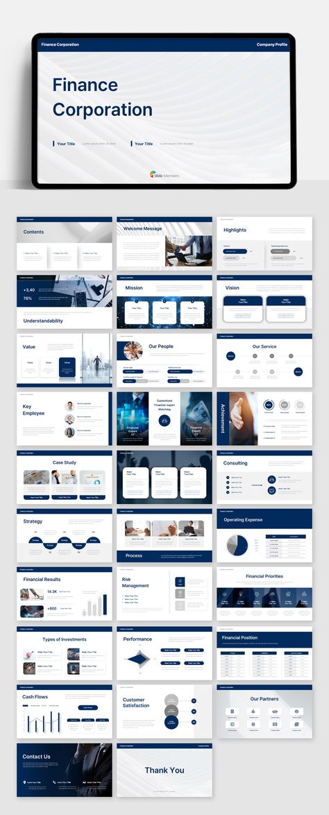 Finance Theme related PPT Templates. Get your own editable pre-designed slides. #SlideMembers #Business #Finance #Financial #Corporate #Company #Project #Professional #Highlights #Simple #Modern #Minimal #Minimalist #Mockup #Infographics #Diagram #Multipurpose #Proposal #Profile #Background #Layout #Report #Cover #PPT #Portfolio #TemplateDesign #FreePowerpoint #FreePresentation #PowerpointTemplate #Presentation #Templates #FreeTemplate #Slides #GoogleSlides #PowerPoint #freePPT #Keynote Ppt Template Corporate, Financial Powerpoint Design, Corporate Ppt Template Design, Minimal Ppt Template, Company Profile Ppt Design, Presentation Design Corporate, Company Presentation Template, Ppt Slides Backgrounds Professional, Company Proposal Design