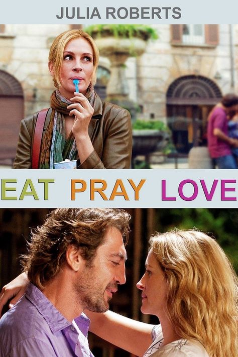 Eat Pray Love Movie, Comfort Movies, Travel Movies, Be With You Movie, Epic Movie, Eat Pray, Eat Pray Love, Good Movies To Watch, Romantic Movies